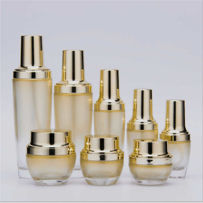 Multifunctional Glass Cosmetic Pump Bottle