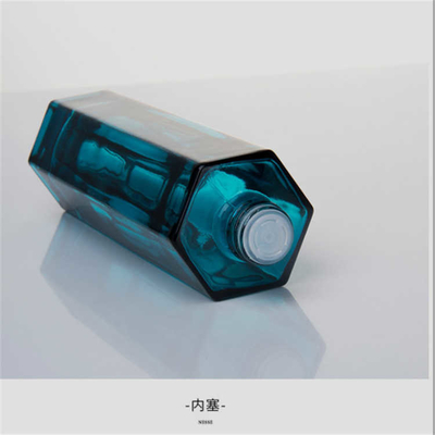 120ml Portable Cosmetic Glass Bottle With Airless Pump Reusable Leakproof