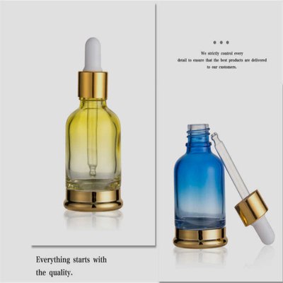 Multi Color Reusable Essential Oil Dropper Bottles Leak Proof Gradient Color