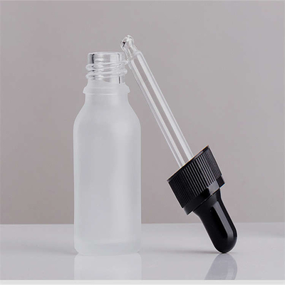 Leakproof Thickened Essential Oil Glass Bottles With Dropper Reusable