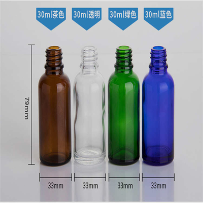 CE 2 Oz Glass Dropper Bottles For Essential Oils multifunctional Portable