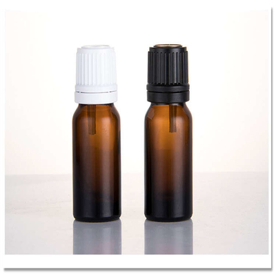 Dustproof Amber Essential Oil Glass Bottles ISO9001 Portable Eco Friendly