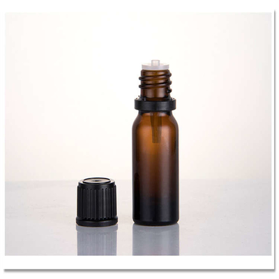 Dustproof Amber Essential Oil Glass Bottles ISO9001 Portable Eco Friendly