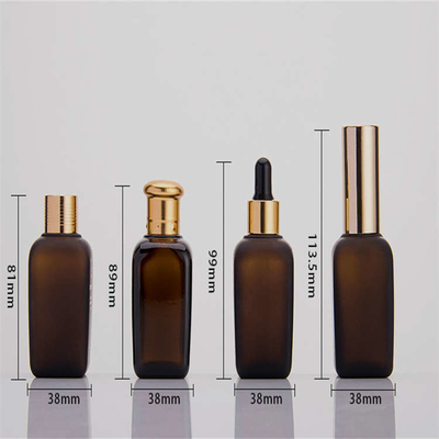 Multifunctional Glass Essential Oil Dropper Bottle Reusable Practical 30ml 50ml