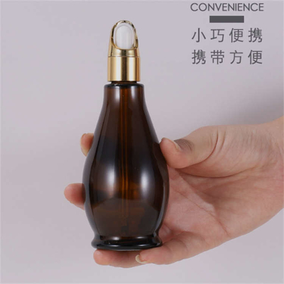 Lightweight Portable Essential Oil Glass Bottles With Roller Ball 30ml 50ml