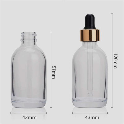 ODM Amber Essential Oil Glass Bottles ISO14001 Multipurpose 30ml 50ml