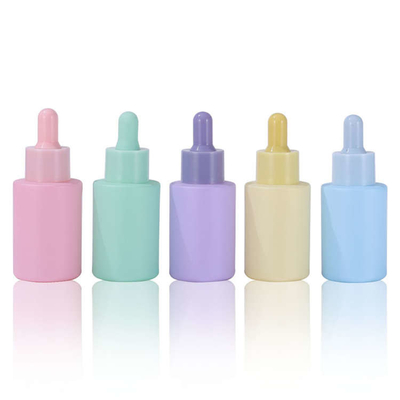 Multifunctional Cosmetic Glass Bottle With Dropper 20ml 30ml 50ml Fashionable