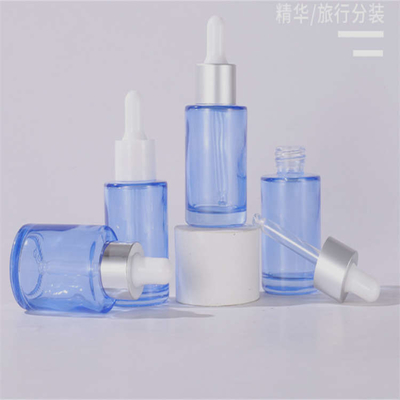 Multifunctional Cosmetic Glass Bottle With Dropper 20ml 30ml 50ml Fashionable