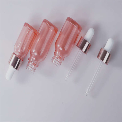 Washable Odorless Glass Bottle With Pipette , Leakproof Glass Dropper Bottles 100ml