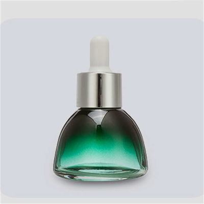 Ultralight 30ml Cosmetic Glass Bottle With Dropper Multi Color Portable