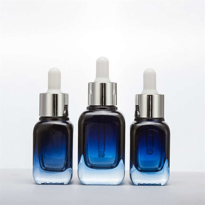 Ultralight Glass Makeup Bottles , Reusable 30ml Glass Dropper Bottle