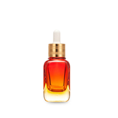 Ultralight Glass Makeup Bottles , Reusable 30ml Glass Dropper Bottle