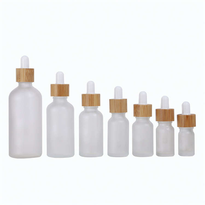 Sturdy 30ml Frosted Glass Dropper Bottles