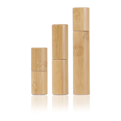 Hard Roll On Bamboo Dropper Bottle For Perfume Eco Friendly Non Toxic