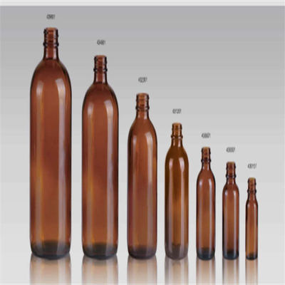Practical Colored Amber Glass Spray Bottles Non Toxic Lightweight 4oz 16oz