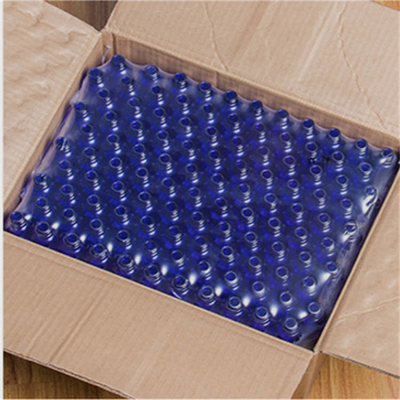 Lidded Pharmaceutical Amber Glass Bottle , 30ML Practical Medical Glass Vials
