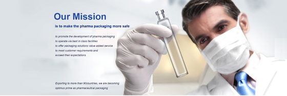 Leakproof Hard Pharmaceutical Glass Packaging , CE Glass Vials For Pharmaceutical Use