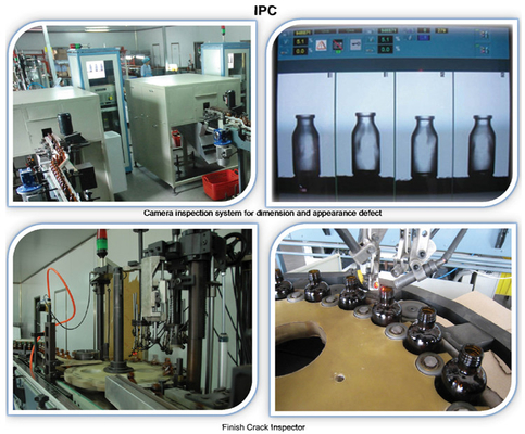 Sturdy Lidded Pharmaceutical Glass Vials , Lightweight Pharma Glass Packaging