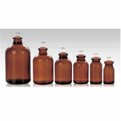 Brown Amber Pharmaceutical Glass Bottles 5ml 8ml ISO9001 Ultralight