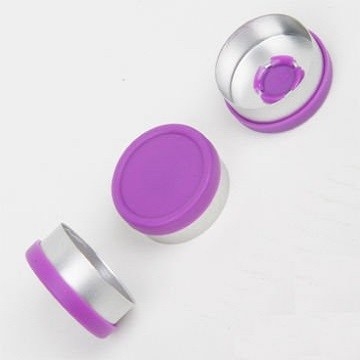 Practical Vial Flip Off Caps Eco Friendly , Ultralight Aluminium Flip Off Seals