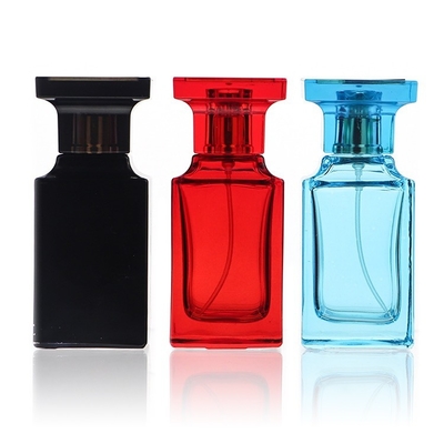 Sturdy Empty Glass Perfume Spray Bottle Ultralight Odorless 30ml 50ml