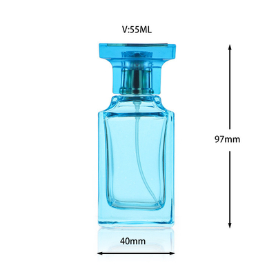 Sturdy Empty Glass Perfume Spray Bottle Ultralight Odorless 30ml 50ml