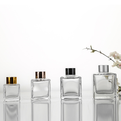 Portable Empty Diffuser Glass Bottles 50ml 100ml Odorless ISO9001 Fashionable