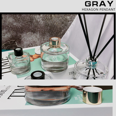 Thickened Square Reed Diffuser Glass Bottles Multifunctional Lightweight