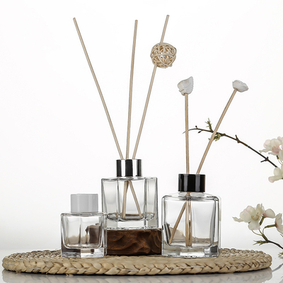 Multifunctional Glass Perfume Diffuser Bottle 50ml 100ml Decorative Crystal