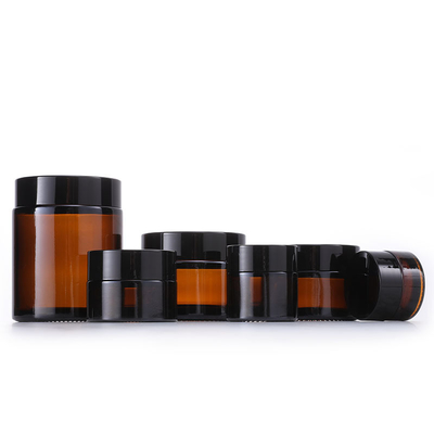 Durable Empty Makeup Cosmetic Cream Containers Ultralight Odorless Glass