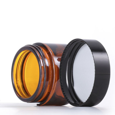 Durable Empty Makeup Cosmetic Cream Containers Ultralight Odorless Glass