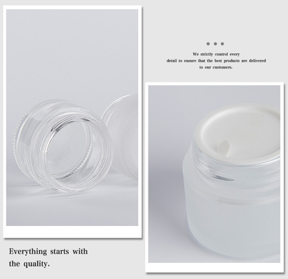 Washable Empty Moisturizer Containers , Practical Lotion Jars With Lids Durable