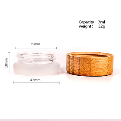 Frosted Empty Cosmetic Cream Containers For Homemade Beauty Products Sturdy