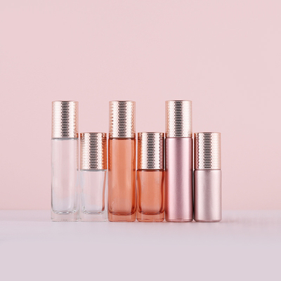 Empty Glass Perfume Roll On Bottles Dustproof 10ml Multi Function