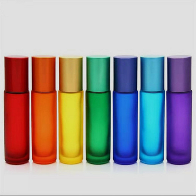 Lightweight Frosted Glass Roller Bottles